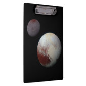 Pluto & Charon 9th of Dwarf Planet Zonnestelsel Klembord (Rechts)