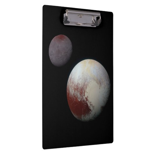 Pluto & Charon 9th of Dwarf Planet Zonnestelsel Klembord (Rechts)