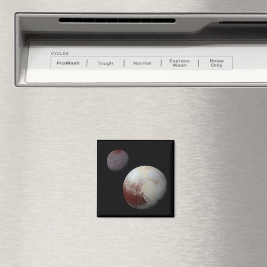 Pluto & Charon 9th of Dwarf Planet Zonnestelsel Magneet (Insitu (Vaatwasser))