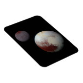 Pluto & Charon 9th of Dwarf Planet Zonnestelsel Magneet (Rechterzijde)