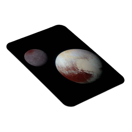 Pluto & Charon 9th of Dwarf Planet Zonnestelsel Magneet (Rechterzijde)
