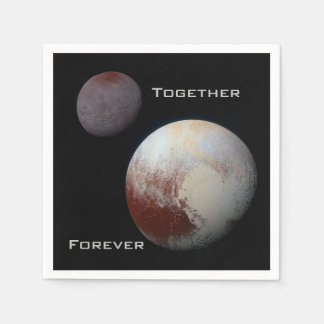 Pluto Charon Samen Forever Cocktail servetten