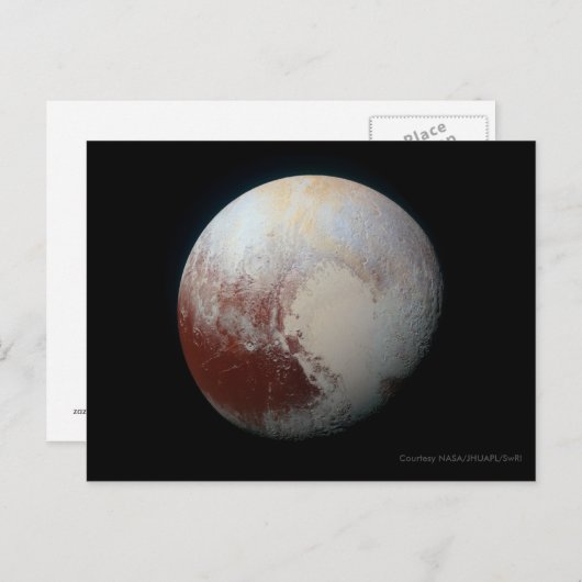 Pluto - De grootste Briefkaarten van het Dwarf Pla (Voorkant / Achterkant)