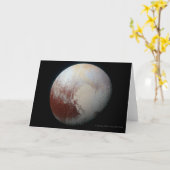 Pluto - de Grootste DwergPlaneet Kaart (Gele Bloem)
