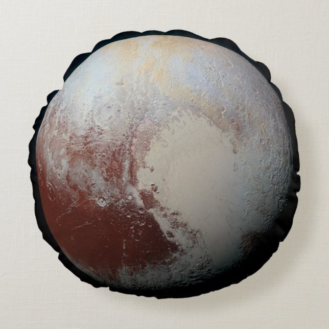 Pluto - de grootste dwergplaneet rond kussen (Voorkant)