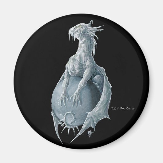 Pluto Dragon Magnet (Voorkant)