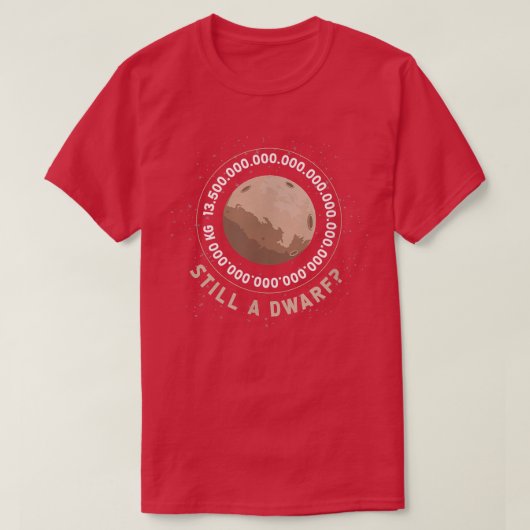 Pluto Dwarf Planet Science Teacher Space Nerds Plu T-shirt (Design voorkant)