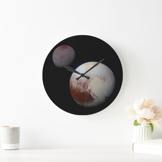 Pluto en Charon NASA New Horizons Klok (Huis)