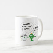 pluto geen mok voor koffie op de planeet (Voorkant rechts)