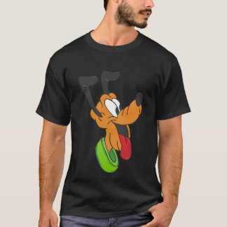 Pluto - Groene achtergrond T-shirt