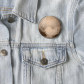 Pluto Heart-Uitzicht Ronde Button 5,7 Cm (In situ)