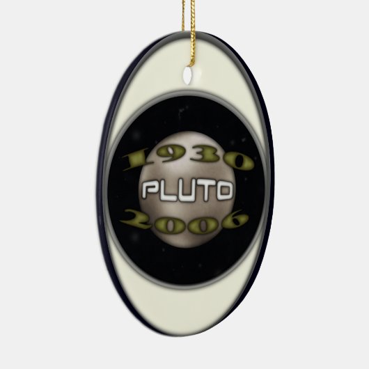 Pluto-herdenking 1930-2006 keramisch ornament (Rechts)