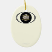 Pluto-herdenking 1930-2006 keramisch ornament (Achterkant)