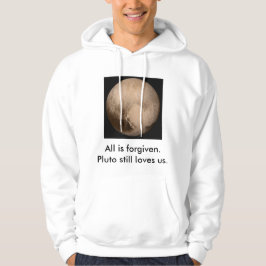 Pluto houdt nog steeds van ons hoodie