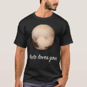 Pluto houdt van je t-shirt (Voorkant)