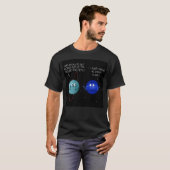Pluto is eruit geschopt t-shirt (Voorkant volledig)