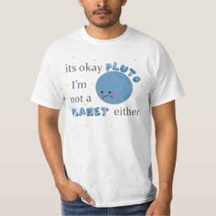 pluto is geen planeet t-shirt