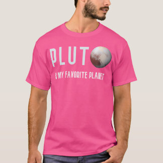 Pluto is mijn favoriete planeet ruimteastronomie t-shirt