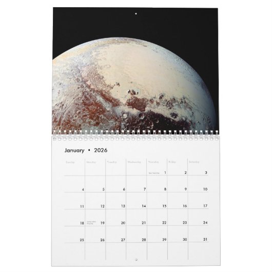 Pluto Kalender (Jan 2026)