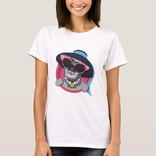 Pluto Living Glam Girl T-shirt (Voorkant)