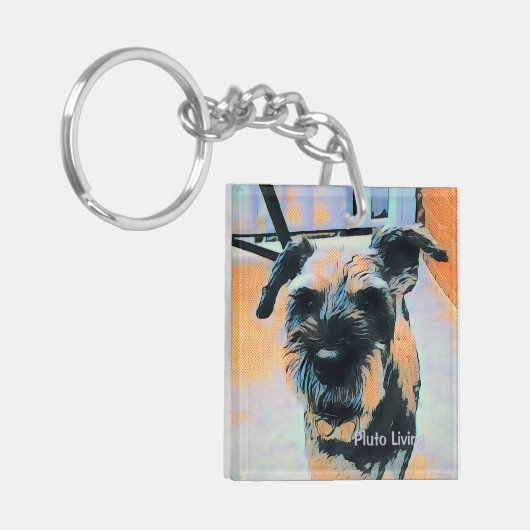 Pluto Living Sleutelhanger (Voorkant Links)