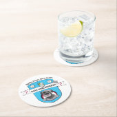 Pluto Living University Ronde Kartonnen Onderzetter (Insitu)