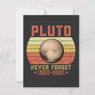 pluto NEVER FORGET