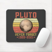 pluto NEVER FORGET Muismat (Met muis)