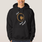PLUTO Never Forget Retro  Astronomer  Present Hoodie (Voorkant)