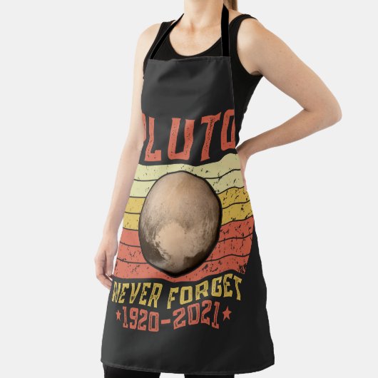pluto NEVER FORGET Schort (Insitu)