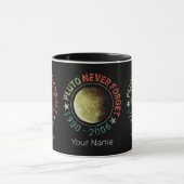 Pluto Nooit vergeten 1930-2006 Planet Retro Mok (Midden)