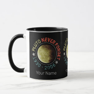 Pluto Nooit vergeten 1930-2006 Planet Retro Mok