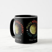 Pluto Nooit vergeten 1930-2006 Planet Retro Mok (Voorkant links)