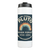 Pluto Nooit Vergeten 1930-2006  Retro Space Thermosbeker (Voorkant)
