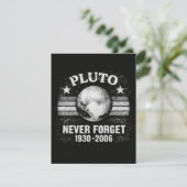 Pluto Nooit Vergeten Bedankkaart (Staand voorkant)