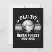 Pluto Nooit Vergeten Bedankkaart (Achterkant)