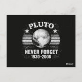 Pluto Nooit Vergeten Briefkaart (Achterkant)