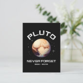 Pluto Nooit Vergeten Briefkaart (Staand voorkant)