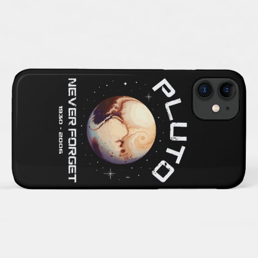 Pluto Nooit Vergeten Case-Mate iPhone Case (Achterkant (horizontaal))