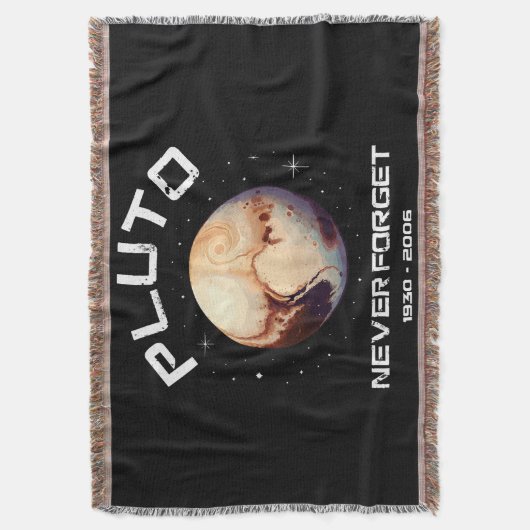Pluto Nooit Vergeten Deken (Voorkant Verticaal)