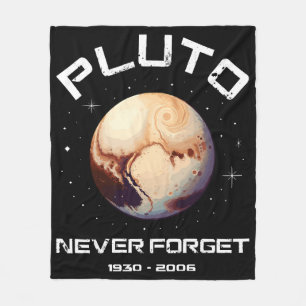 Pluto Nooit Vergeten Fleece Deken