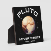 Pluto Nooit Vergeten Fotoplaat (Voorkant)