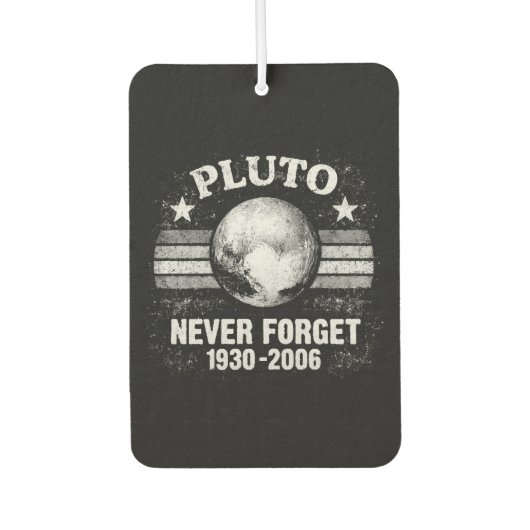 Pluto Nooit Vergeten Luchtverfrisser (Voorkant)