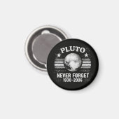 Pluto Nooit Vergeten Magneet (Voorkant / Achterkant)