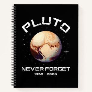 Pluto Nooit Vergeten Notitieboek