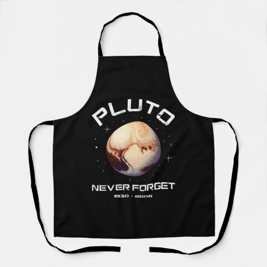 Pluto Nooit Vergeten Schort (Voorkant)