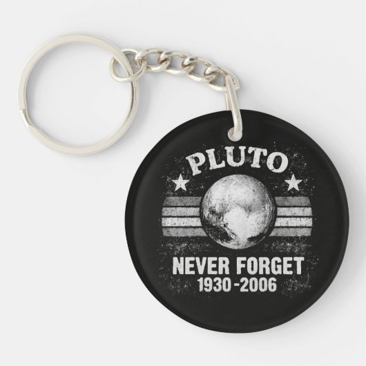 Pluto Nooit Vergeten Sleutelhanger (Voorkant)