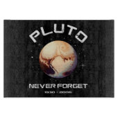 Pluto Nooit Vergeten Snijplank (Voorkant)