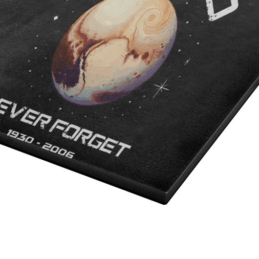 Pluto Nooit Vergeten Snijplank (Hoek)