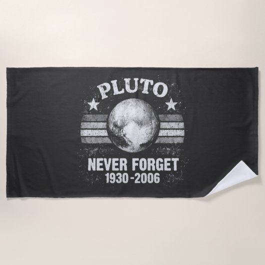 Pluto Nooit Vergeten Strandlaken (Voorkant)